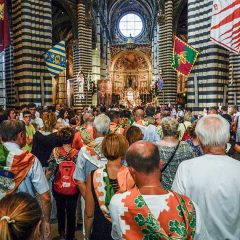 The Palio day in Siena